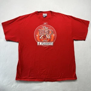Miami Heat 2005 Playoffs NBA Reebok Red T-Shirt Short Sleeve Men’s Sz XL - Picture 1 of 7