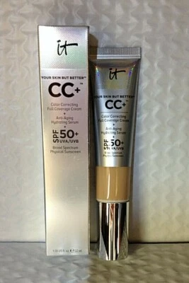 NEW IT COSMETICS Your Skin But Better Full Coverage CC+ SPF 50+ YOU CHOOSE SHADE - Image 1 of 3