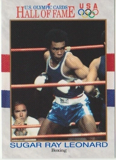 Sugar Ray Leonard, 1991 Impel US Olympic Hall of Fame #29 - Image 1 of 1