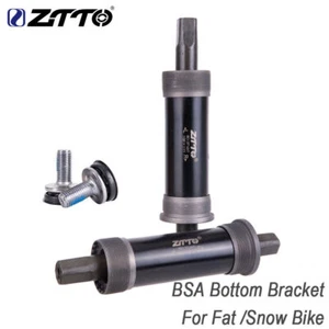 ZTTO Bike 100mm Tapered Bottom Bracket 177mm BSA Axis For Square Quare Hole - Picture 1 of 9