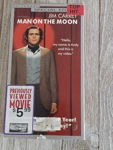 Vintage Man On The Moon Jim Carrey VHS Kassette 1999  - Bild 1 von 2