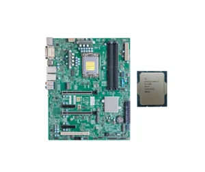 SuperMicro X13SAE ATX Motherboard Wtih Intel Core i5-12400 LGA1700, W680 Chipset - Picture 1 of 7