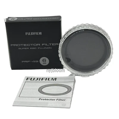 New FUJIFILM Protector Filter 49mm PRF-49 BLACK - Image 1 of 4