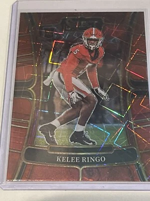 2023 Select Draft Picks Kelee Ringo RC Red Lazer #25 Georgia Bulldogs - Image 1 of 2