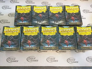1 Empty Deck Box - Dragon Shield MATTE BLACK - Magic the Gathering MTG FTG - Picture 1 of 1