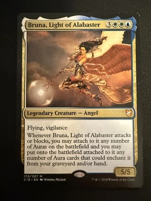Bruna, Light of Alabaster 170 - M - Commander 2018 - Normal - MTG - LP - Image 1 of 2