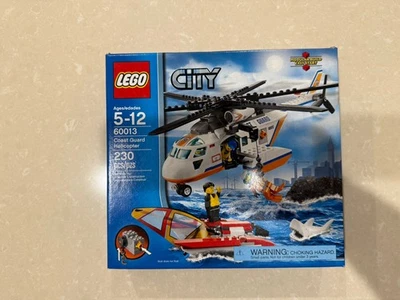LEGO City Coast Guard Helicóptero Lego 60013 230 piezas Sellado de fábrica Nuevo en caja Foto 1 de 4