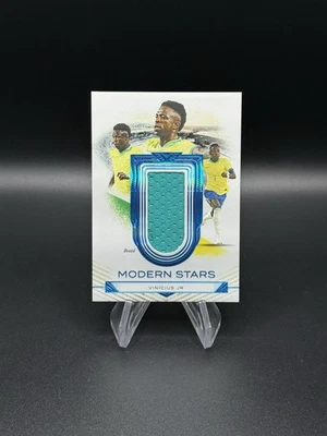 2024 Futera Incredible VINICIUS JR Modern Stars #MS45 Game Worn /09 - Image 1 of 4