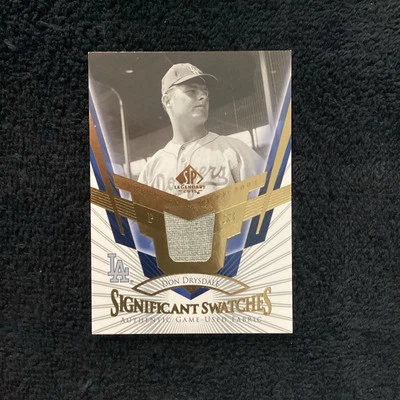 2004 SP Legendary Cuts - Significant Swatches #SS-DD Don Drysdale (MEM) - Imagem 1 de 2