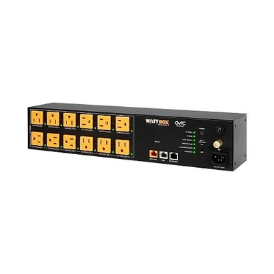 WattBox WB-800-IPVM-12 800 Series IP Power Conditioner, 12-Controlled Outlets - Image 1 of 4