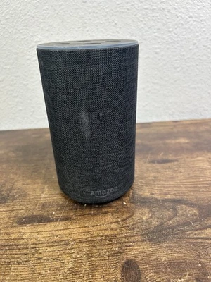 Asistente inteligente Amazon Echo (2.ª generación) - Tela carbón - SIN CABLE Foto 1 de 4