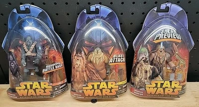 Star Wars Revenge of the Sith Wookie Commando Heavy Gunner Warrior Action Figure - Image 1 of 4