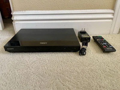 Sony UBP-X700 B/M 4K Ultra HD Blu-ray Player W/ HDMI Cable, Remote, AC Adapter - Image 1 of 4