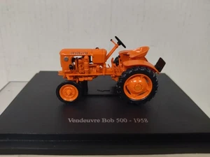 VENDEUVRE BOB 500 1958 ORANGE TRACTOR/FARMER 1:43 UH HACHETTE - Imagen 1 de 3