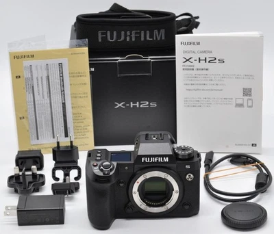 【Near Mint】 Fujifilm X-H2S Mirrorless Digital Camera Black (Shutter Count: 1105) - Image 1 of 4