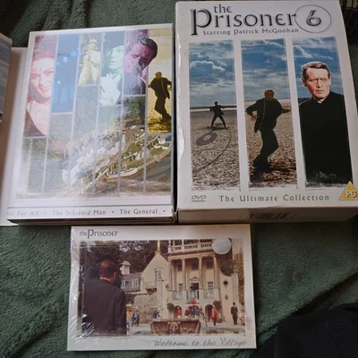 The Prisoner : Ultimate Collection (DVD) Series Volumes 1-5  Patrick McGoohan - Image 1 of 4