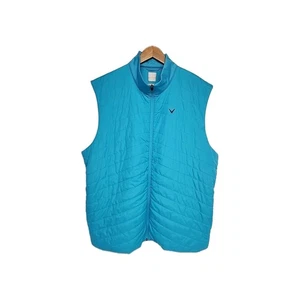 Callaway Golf Herren Weste Full Zip mit Taschen Gr. 2XL türkis/blau TOP  - Bild 1 von 7