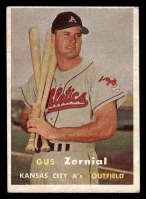 1957 Topps - Gus Zernial #253 NM - Image 1 of 2
