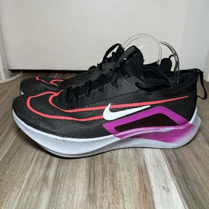 Nike Scarpe da Corsa Uomo 11 Zoom Fly 4 Nero Hyper Violet Sneakers CT2392-004 - Foto 1 di 10