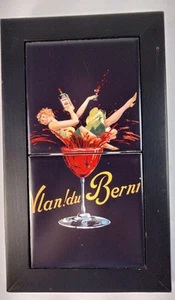 Trademark Fine Art Vlan! Du Berni Vintage 2 Framed Tiles - Imagen 1 de 15