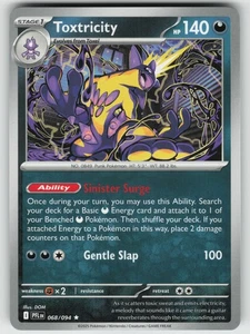 Toxtricity Rare ME02: Phantasmal Flames 068/094 NM Non-Holo Exclusive - Bild 1 von 2