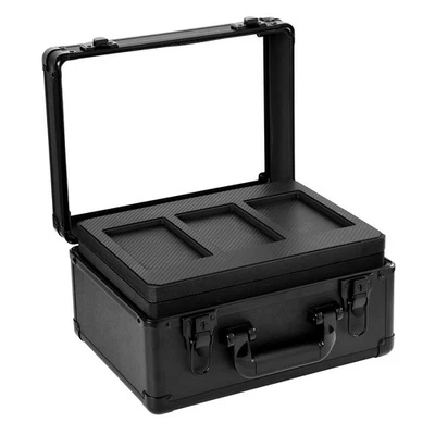 Portable Graded Card Storage Box for 70 PSA Sport Slabs Protector with Clear Lid - Image 1 of 4