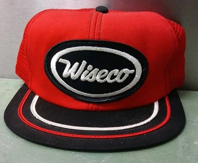 Sombrero Wiseco Swingster Patch Camionero Snapback Años 70 80 EE. UU. LIMPIO Foto 1 de 4