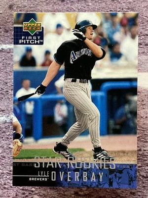 Lyle Overbay Upper Deck First Pitch 2004 Milwaukee Brewers #17 - Image 1 of 2