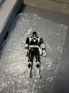 Mighty Morphin Power Rangers Flip Head Black Ranger 5" Figure Bandai 1993 - Picture 1 of 8