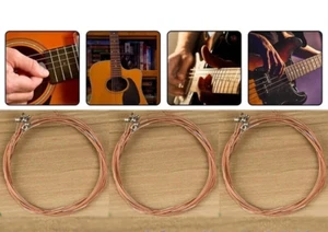 2 Sets of 6 Guitar Strings Replacement String For Acoustic Guitar 1st-6th - Picture 1 of 5