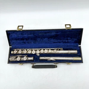 Vintage King Cleveland Flute 391478 w/ Original Hard Case (Need Restoration) - Picture 1 of 9