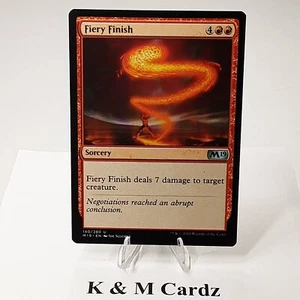 MTG - M19 - Fiery Finish (140/280) - Picture 1 of 3