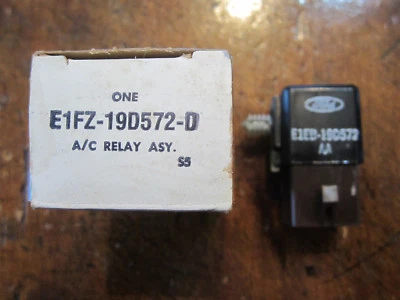1981-83 FORD ESCORT A/C COMPRESSOR RELÉ DE EMBREAGEM E1EB-19D572-AA - Imagem 1 de 3