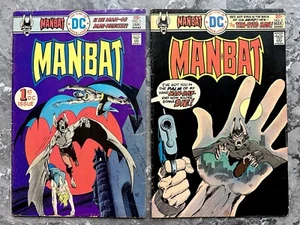 Juego completo de 2 números Man-Bat 1 y 2 DC Comics Steve Ditko Al Milgrom (G) (VG-) - Imagen 1 de 13