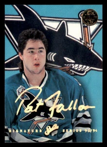 1993-94 Leaf Studio Signature #2 Pat Falloon (ref 232913) - Picture 1 of 2