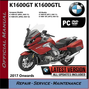 BMW K1600GT K1600GTL Workshop Service Manual 2017 - Onwards K48 09/2017 Edition - Picture 1 of 8