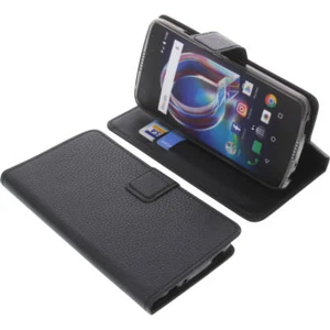 Funda para Alcatel Idol 5S 6060X estilo libro funda protectora para móvil libro negro - Imagen 1 de 5