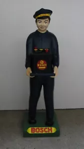 Figur Bosch Mann Skulptur Tankstelle Werkstatt Autobatterie Werbefigur Ku Rep - Bild 1 von 3