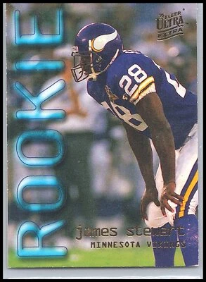 1995 Fleer Ultra #445 James Stewart RC - Image 1 of 2
