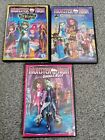 Monster High - Scaris - City Of Frights (dvd, 2014), 13 Wishes, Ghouls Rule X3 