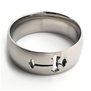 Cross Ring - Stainless steel cross cut out of ring (RD2)