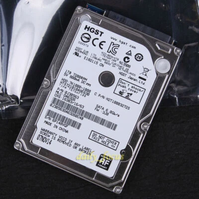 HTS721010A9E630 - HITACHI 1 TB 2.5" 7200 RPM SATA Hard Disk Drive HDD - Image 1 of 2
