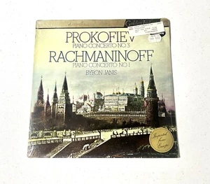 Byron Janis Prokofjew Rachmaninow 1973 Golden Imports LP Brandneu Versiegelt Selten - Bild 1 von 7
