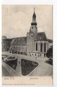 AUTRICHE Austria Osterreich BADEN Bei Wien Eglise - Imagen 1 de 1