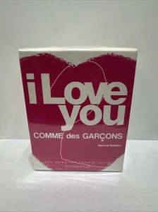 I Love You Special Edition Comme des Garcons. 5 oz fl./15 ml Eau De Parfum Spray - Picture 1 of 1