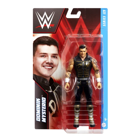 Dominik Mysterio - WWE Series 129 Mattel Toy Wrestling Action Figure Cover