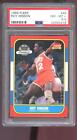 1986-87 Fleer #46 Roy Hinson ROOKIE RC PSA 8.5 Graded Basketball Card NBA 86-87. rookie card picture