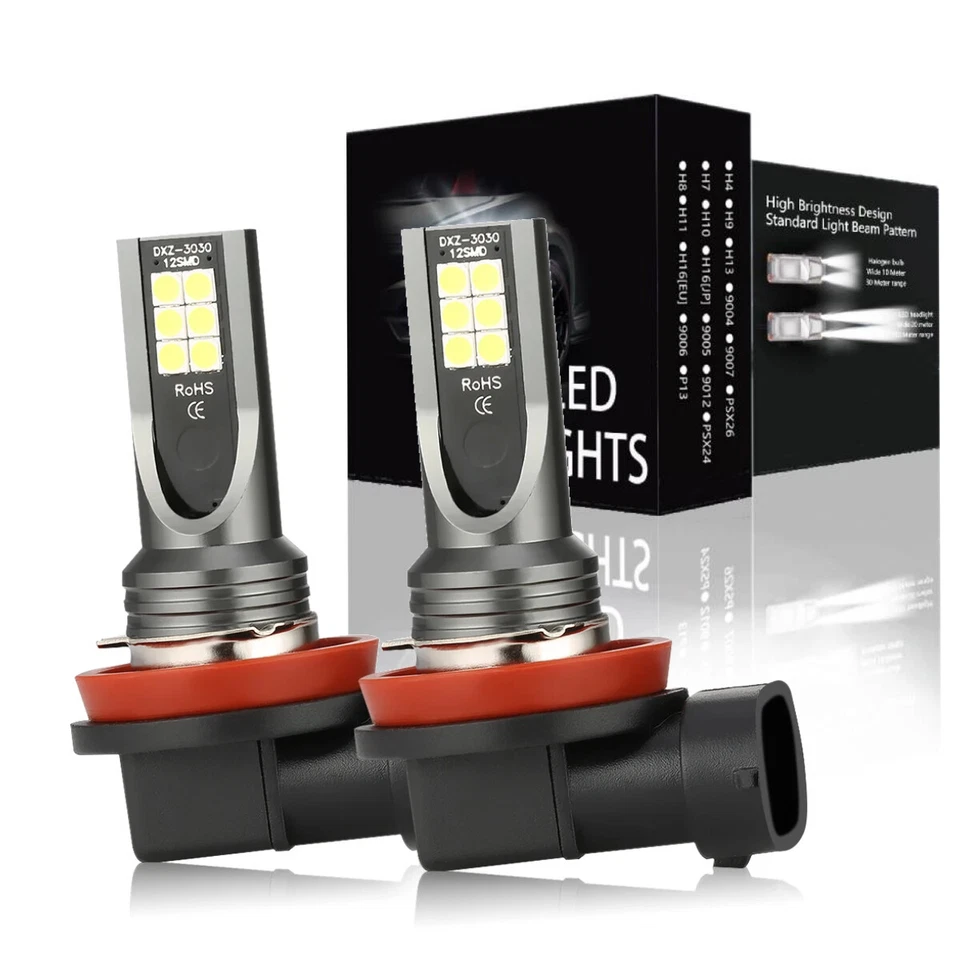 Faros antiniebla LED blancos para Infiniti M35 M45 FX35 2006-2010 H11/H8 Foto 1 de 4