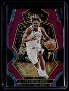 2022-23 SELECT BURGANDY TROQUELADO / 175 NEUMÁTICO DE PRIMER NIVEL MAXEY 76ERS - Imagen 1 de 1