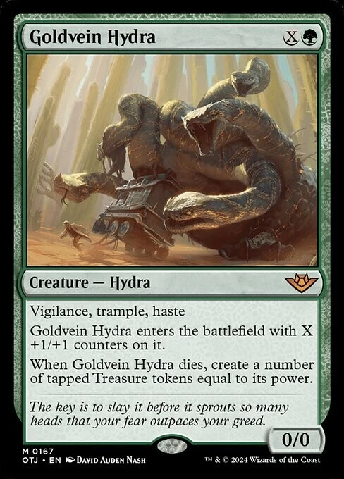 *MtG: GOLDVEIN HYDRA - Outlaws of Thunder Junction Mythic - magicman* - Bild 1 von 1